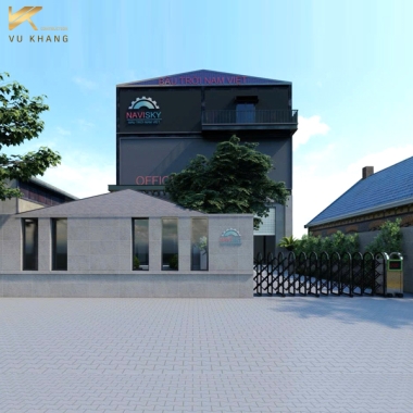 DỰ ÁN KHO HÀNG CÔNG TY BẦU TRỜI NAM VIỆT